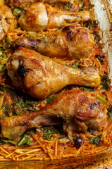 Spanish Fideo Con Pollo