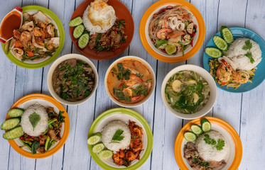 Thai Food Mix Dishes CaaA