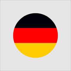 german flag button