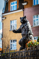 Pomnik Niedźwiedzia Wojtka w Sopocie