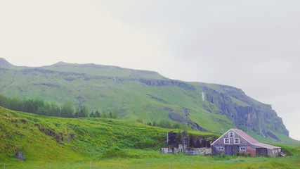 Obraz na płótnie Canvas Farmhouse in Iceland