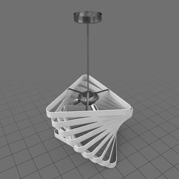 Modern geometric lamp