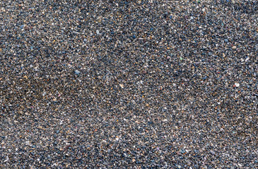 small pebbles as a picture for the surface