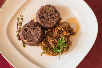 ropa vieja comida típica cubana