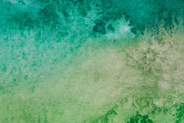 green watercolor background, watercolor texture
