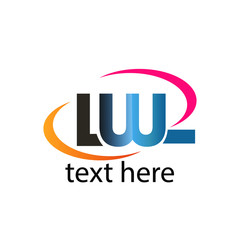 LWL font logo