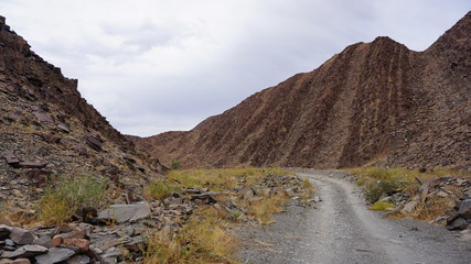 Schlucht in W&uuml;ste Namibia