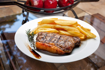 Picanha with fries