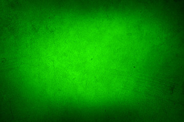 Green concrete wall
