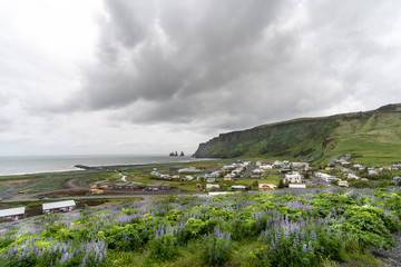 V&iacute;k &iacute; M&yacute;rdal, blackbeach in iceland