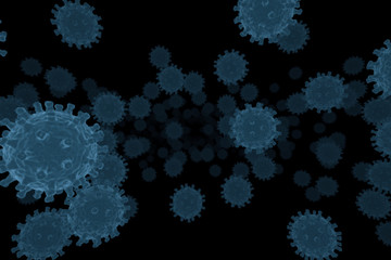 X-Ray Corona Virus Background