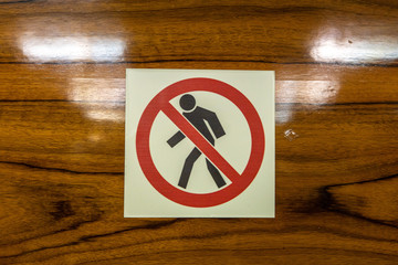 The sign 