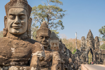 South Gate, Angkor Park, Siem Reap, Cambodia