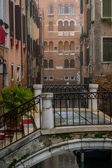 Beautiful city in north Italy. Architecture and landmarks of Venice.