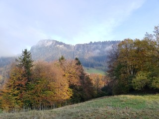 autumn in the mountains