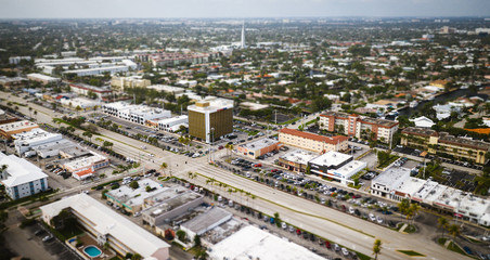 Aerial Panorama of Fort Lauderdale
