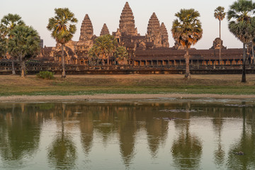 Fototapeta na wymiar Angkor Wat, Angkor Park, Siem Reap, Cambodia