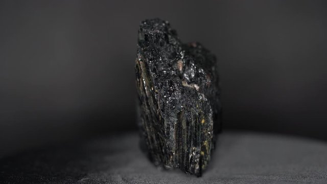 Tourmaline filmed with the macro in best studio quality and high resolution