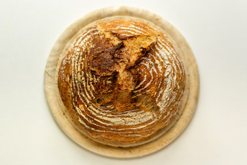 Multicereal flour integral grain bread