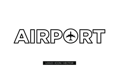 Airport icon design, Airport logo, Airport icon, modern Idea and Concept Vector illustration Business Info graphic template with icon,arrow,world