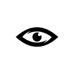 Eye icon. vision symbol vector design