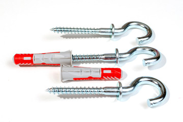 coarse metal hooks for mounting products on metal walls