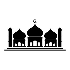 Mosque icon vector design template