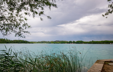 Lake of Banyoles in Catalonia, Spain.