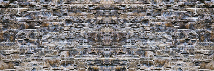 modern decorative stone wall for exterior decoration of facade