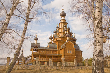 temple against the sky