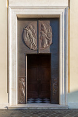 Church Doors, Bergamo, Italy