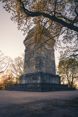Obraz premium Low-angle perspective of 