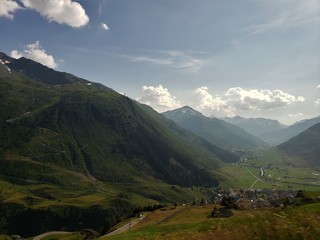 Fototapeta premium górski krajobraz z górami