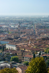 Fototapeta na wymiar The City of Bergamo, Italy