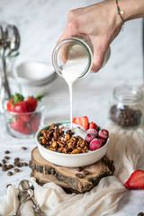 granola, muesli