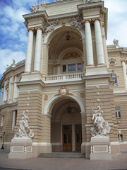 Theater building under the sky