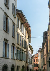 Fototapeta na wymiar Architecture in Bergamo, Italy
