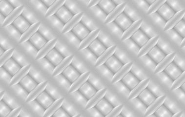 3d rendering. modern light gray square grid pattern wall texture background.
