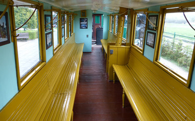 Stary wagon kolejowy