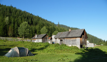 karpacka wieś © Chrupek