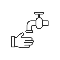 wash hand icon