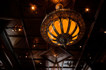 wooden ceiling