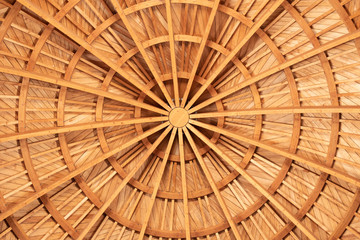 Dome roof of Umayyad Palace at the Citadel in Amman Jordan