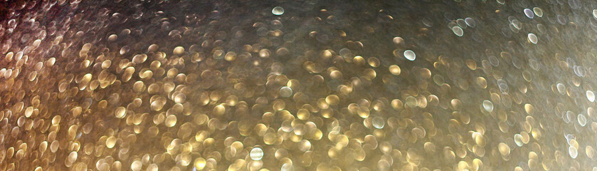 flickering spots blurred glowing round disks