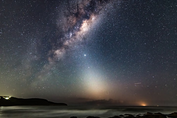 Obraz premium Nocne niebo Drogi Mlecznej
