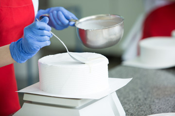 production of cakes and confectionery products at the enterprise.