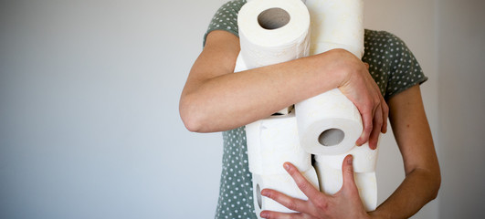 COVID-19 panick buying toilet paper © Melinda Nagy
