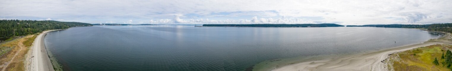 Kala Point Port Townsend WA Aerial Panorama