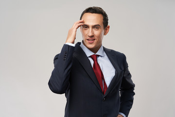 Business man finance elegant style office official lifestyle