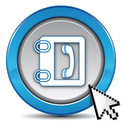 notebook phone icon